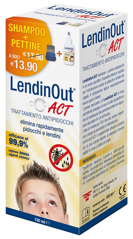 LENDINOUT ACT ANTIPIDOCCHI 150 ML - Pharmaleader