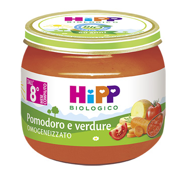 HIPP BIO HIPP BIO OMOGENEIZZATO SUGO POMODORO VERDURE 2X80 G - Pharmaleader