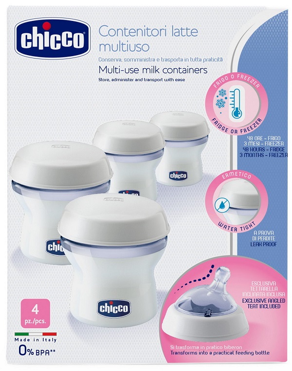 CHICCO CONTENITORE LATTE STEP UP NEW - Pharmaleader