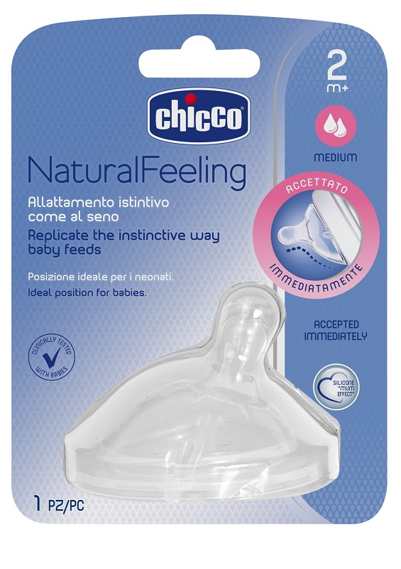 CHICCO TETTARELLA STEPUP NEW 2M+ FLUSSO MEDIO - Pharmaleader