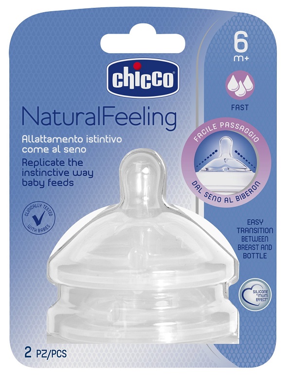 CHICCO TETTARELLA STEPUP NEW 6M+ FLUSSO VELOCE - Pharmaleader
