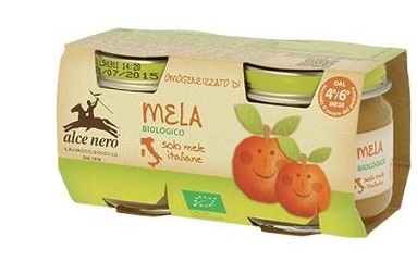 OMOGENEIZZATO DI MELA BABY FOOD BIO 2 X 80 G - Pharmaleader