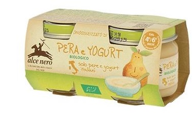 OMOGENEIZZATO PERA E YOGURT BABY FOOD BIO 2 X 80 G - Pharmaleader