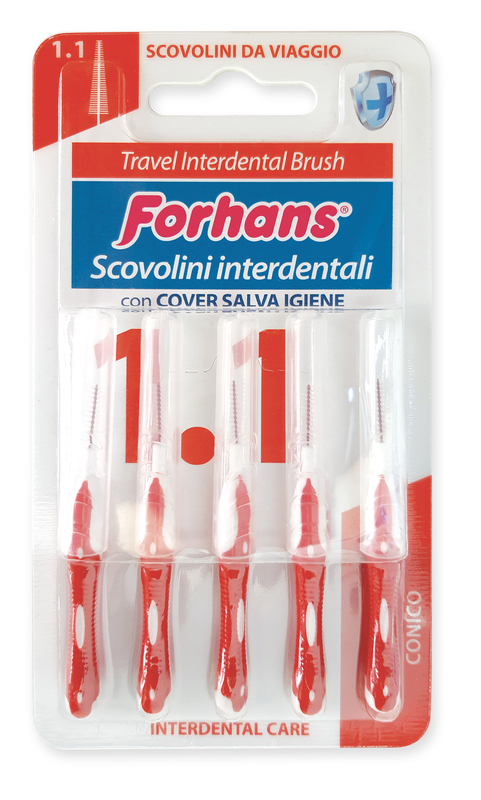 FORHANS TRAVEL INTERDENTAL BRUSH 1,1 - Pharmaleader