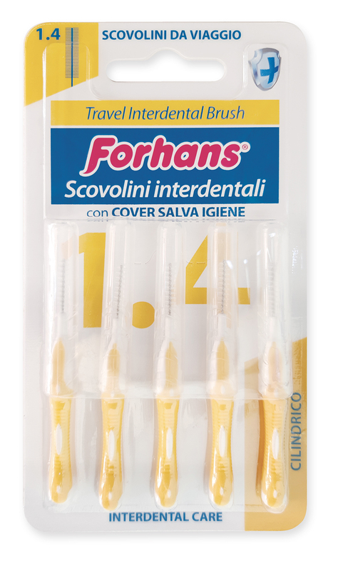 FORHANS TRAVEL INTERDENTAL BRUSH 1,4 - Pharmaleader