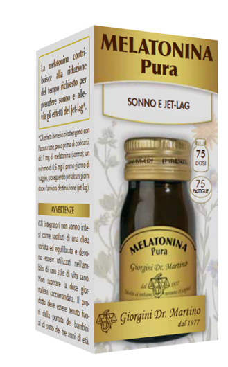 MELATONINA PURA 75 PASTIGLIE - Pharmaleader