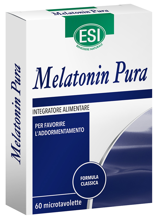ESI MELATONIN PURA 60 MICROTAVOLETTE - Pharmaleader