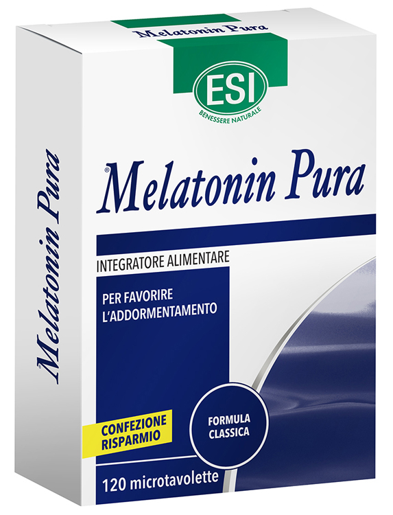 ESI MELATONIN PURA 120 MICROTAVOLETTE - Pharmaleader
