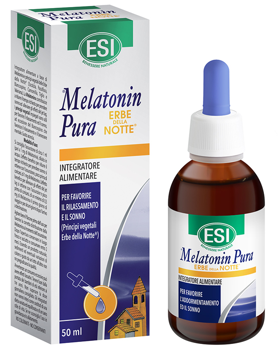 ESI MELATONIN PURA GOCCE ERBE NOTTE 50 ML - Pharmaleader