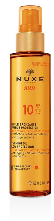 NUXE SUN OLIO SOLARE VISO E CORPO SPF10 150 ML - Pharmaleader