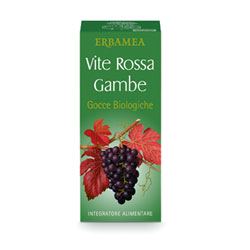 VITE ROSSA GAMBE GOCCE BIOLOGICHE 100 ML - Pharmaleader