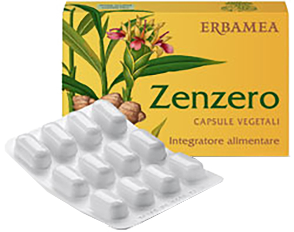 ERBAMEA ZENZERO 24 CAPSULE VEGETALI - Pharmaleader