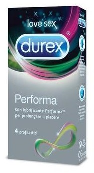 PROFILATTICO DUREX PERFORMA 4 PEZZI - Pharmaleader