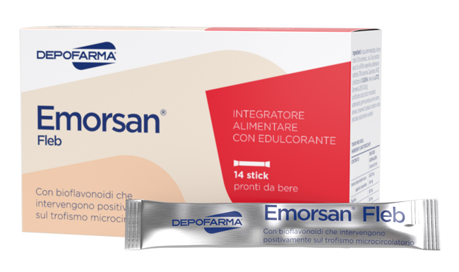 EMORSAN FLEB 14 STICK PACK DA 15 ML - Pharmaleader