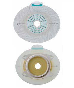 PLACCA PER UROSTOMIA COLOSTOMIA ILEOSTOMIA SENSURA MIO CLICK SISTEMA A DUE PEZZI FLANGIA 60 MM FORO RITAGLIABILE 10-55 MM 5 PEZZI - Pharmaleader
