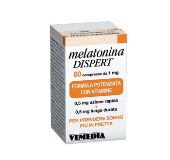 MELATONINA DISPERT 1MG DI MELATONINA 60 COMPRESSE - Pharmaleader