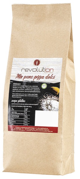 REVOLUTION MIX PANE PIZZA E IMPASTI LIEVITATI 1KG - Pharmaleader