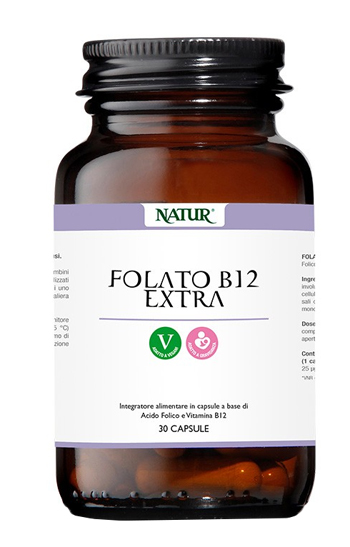 FOLATO B12 EXTRA 30 CAPSULE - Pharmaleader