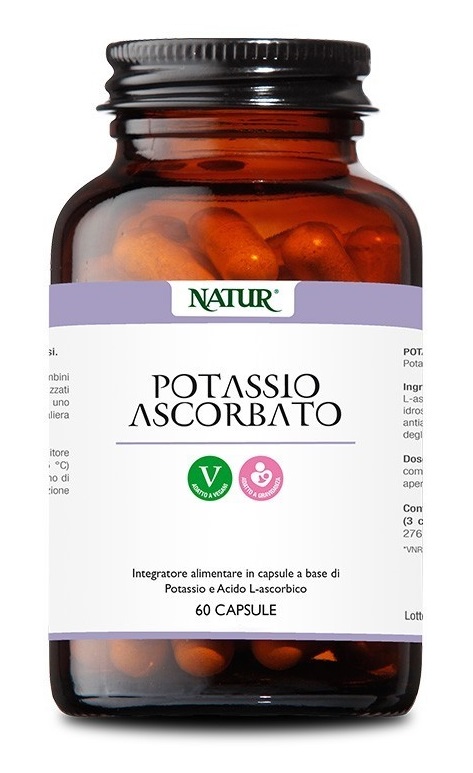 POTASSIO ASCORBATO 60 CAPSULE - Pharmaleader