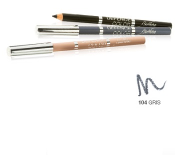 DEFENCE COLOR BIONIKE MATITA OCCHI KOHL & KAJAL 104 GRIS - Pharmaleader