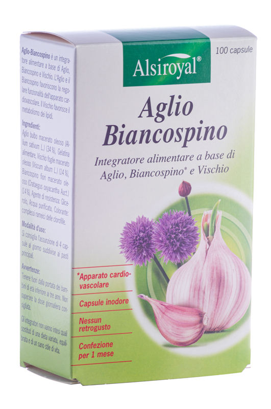 AGLIO BIANCOSPINO 100 CAPSULE - Pharmaleader