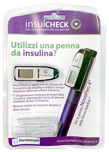INSULCHECK NOVOPEN 4 TIMER PENNA INSULINA - Pharmaleader