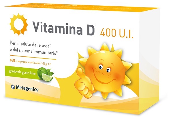 VITAMINA D 400 UI 168 COMPRESSE - Pharmaleader