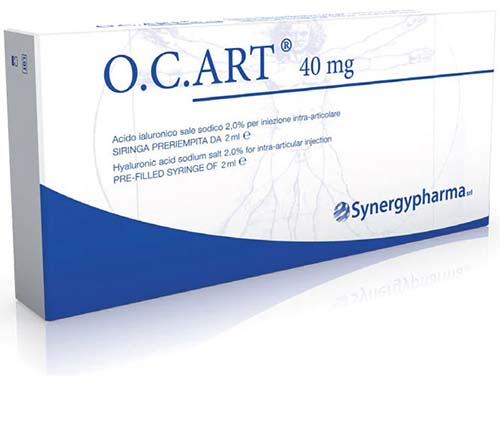 SIRINGA INTRA-ARTICOLARE OC ART ACIDO IALURONICO 40 MG 2ML - Pharmaleader