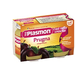 PLASMON OMOGENEIZZATO PRUGNA 2 X 104 G - Pharmaleader