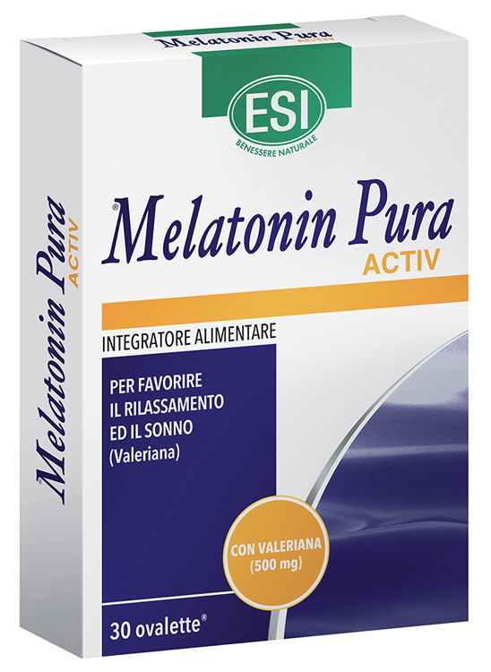 ESI MELATONIN PURA ACTIV 30 OVALETTE - Pharmaleader