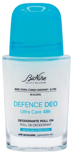 DEFENCE DEO ULTRA CARE ROLL-ON SENZA SALI D'ALLUMINIO 50 ML - Pharmaleader