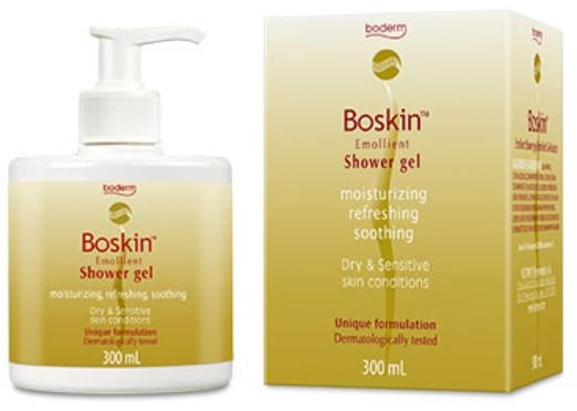 BOSKIN DOCCIA GEL EMOLLIENTE CUOIO CAPELLUTO E PELLE 300 ML - Pharmaleader