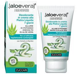 ALOEVERA2 DEODORANTE IN CREMA ALLA PIETRA LIQUIDA 7 GIORNI - Pharmaleader