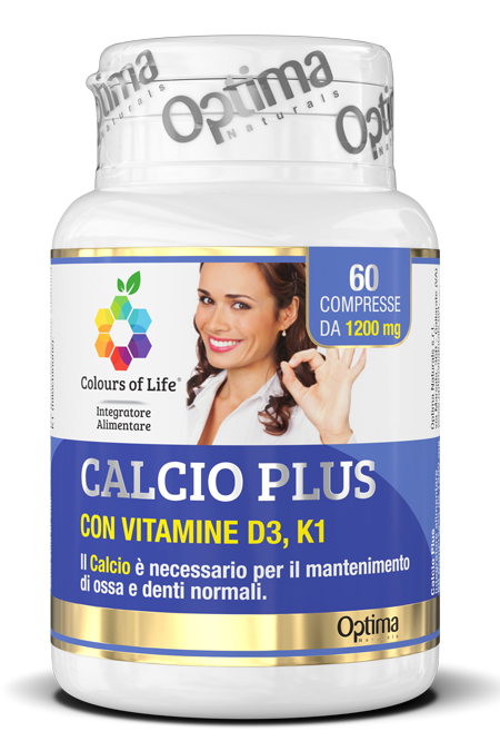 COLOURS OF LIFE CALCIO PLUS 60 COMPRESSE 1200 MG - Pharmaleader