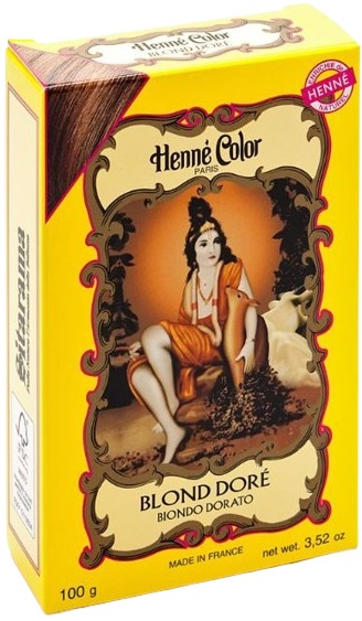 POLVERE HENNE BIONDO DORATO HENNE COLOR POLVERE VEGETALE COLORANTE RIFLESSANTE 100 G - Pharmaleader