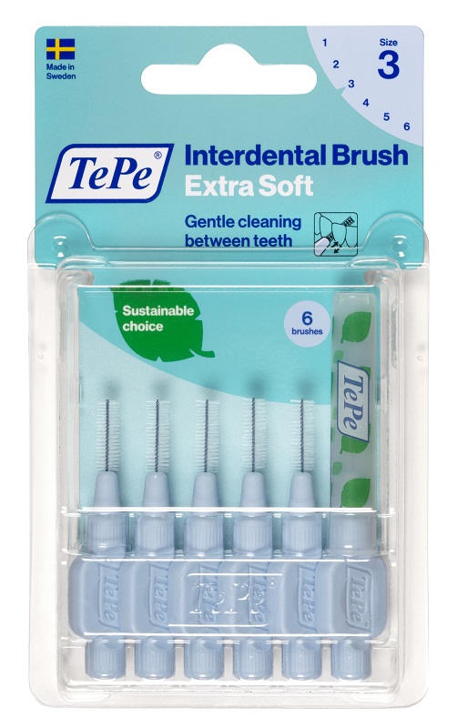 TEPE SCOVOLINO XSOFT BLU 0,6 MM 6 PEZZI - Pharmaleader