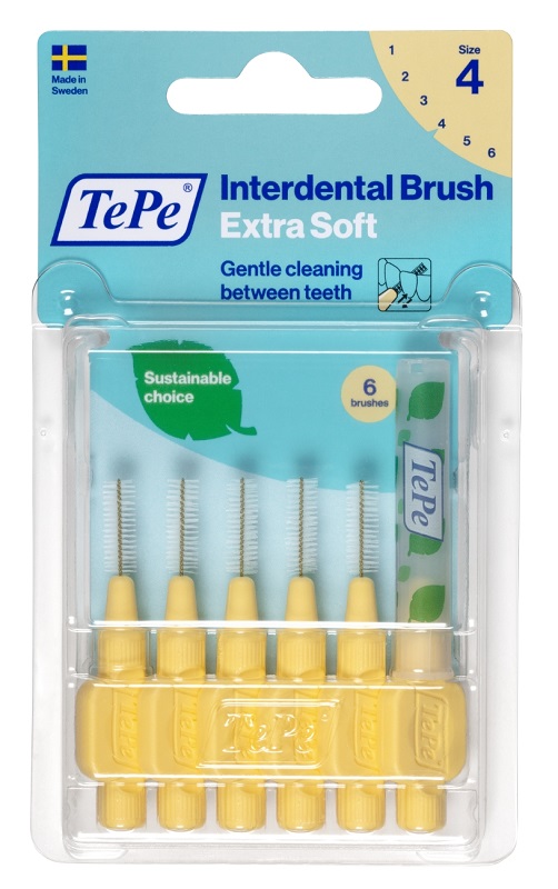 TEPE SCOVOLINO XSOFT GIALLO 0,7MM 6 PEZZI - Pharmaleader