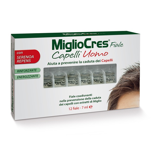 MIGLIOCRES FIALE CAPELLI UOMO 12 FIALE - Pharmaleader