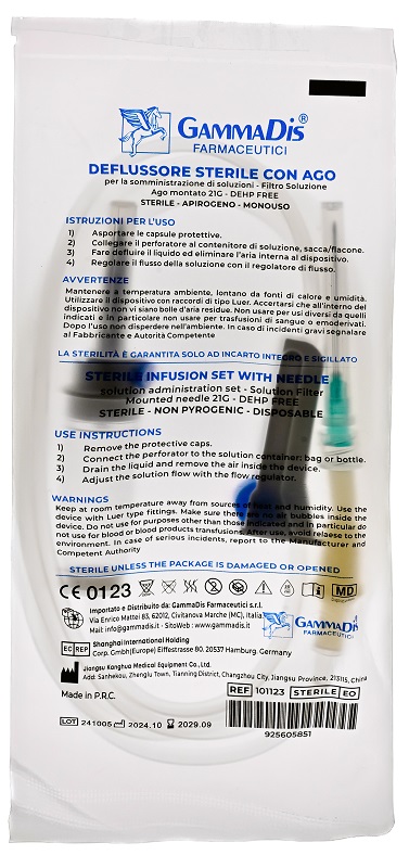 DEFLUSSORE CON AGO GAMMADIS - Pharmaleader