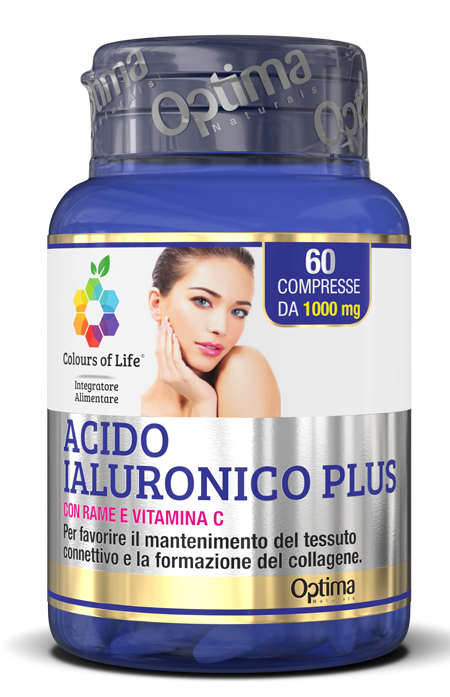 COLOURS OF LIFE ACIDO IALURONICO PLUS 60 COMPRESSE 1000 MG - Pharmaleader