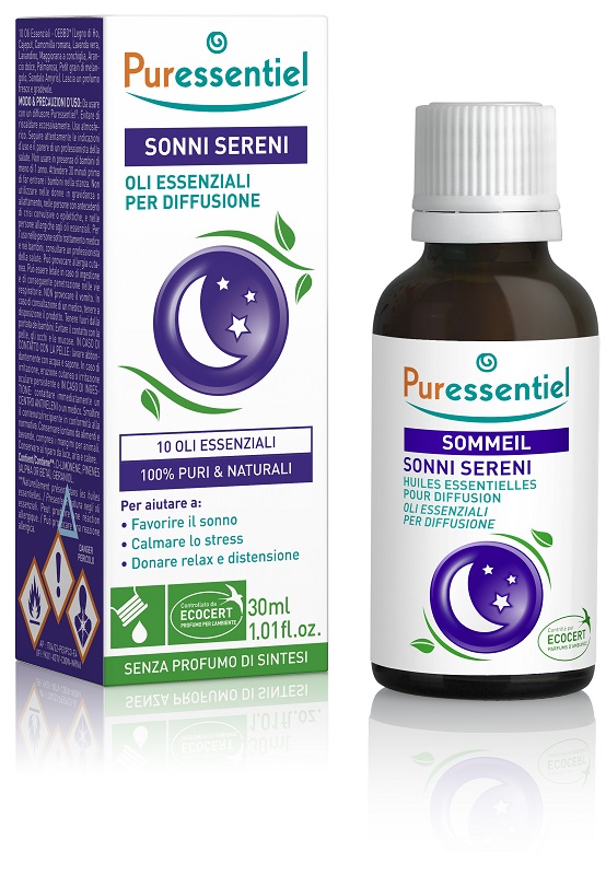 MISCELA SONNI SERENI OLI ESSENZIALI PER DIFFUSIONE 30 ML - Pharmaleader