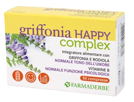 GRIFFONIA HAPPY COMPLEX 30 COMPRESSE - Pharmaleader