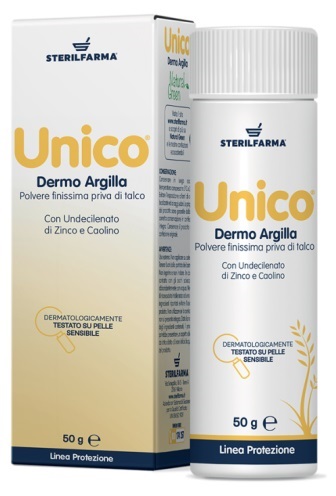 UNICO DERMO ARGILLA POLVERE SENZA TALCO 50 G - Pharmaleader