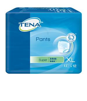 PANNOLONE PULL-UP TENA PANTS SUPER TAGLIA EXTRA LARGE 12 PEZZI - Pharmaleader
