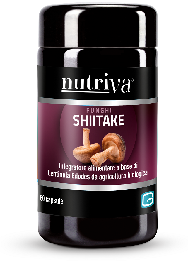 NUTRIVA SHIITAKE BIO 60 CAPSULE - Pharmaleader