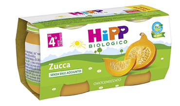 HIPP BIO HIPP BIO OMOGENEIZZATO ZUCCA 2X80 G - Pharmaleader