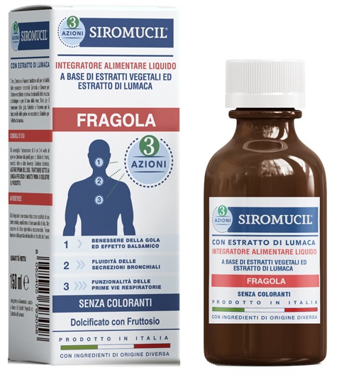 SIROMUCIL 3 AZIONI FRAGOLA 150 ML - Pharmaleader