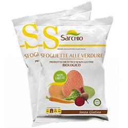 SFOGLIETTE ALLE VERDURE SENZA GLUTINE SACCHETTO 55 G - Pharmaleader