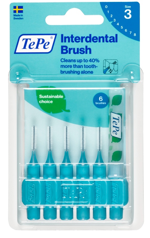 TEPE SCOVOLINO BLU 0,60MM 6 PEZZI - Pharmaleader