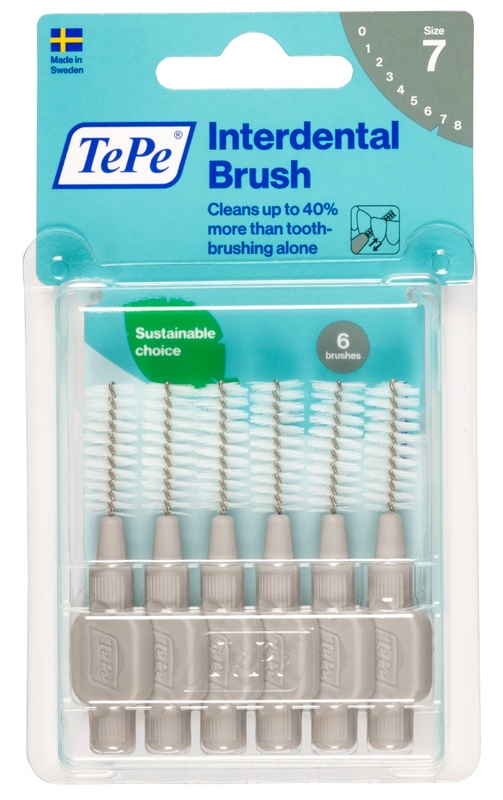 TEPE SCOVOLINO GRIGIO 1,3 MM 6 PEZZI - Pharmaleader